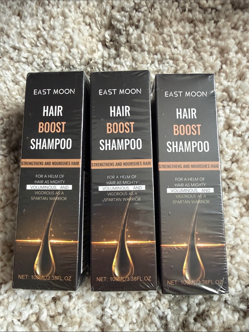 Hair Boost Shampoo - Black & Gold